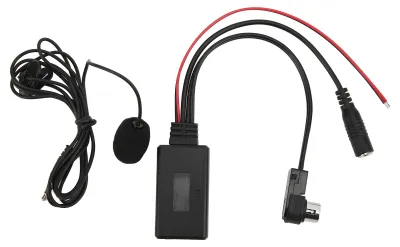 Obrázek produktu pro Bluetooth-Aux kabelový audio adaptér pro Alpine KCA121B a AINET CDA9857 – handsfree sada s mikrofonem pro smartphone