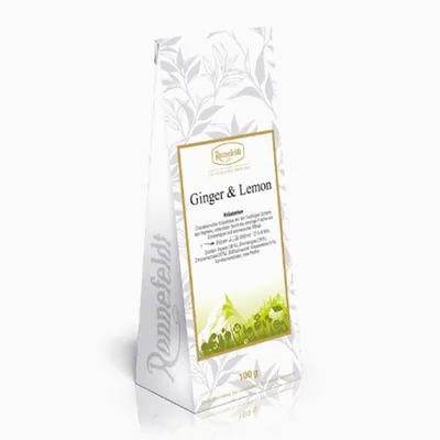 Produktbild von Ginger & Lemon Kräuterteemischung 75g