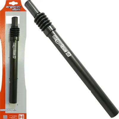 Produktbild von Ergotec Sattelstütze SP-2.0 27.2 x 350, 40/122, Kerze gef. AL6061, Feder schwarz sand