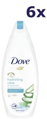 Produktbild von 6x Dove Douchegel - Hydrating Care 225 ml