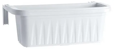 Imagen del producto de BAMA, maceta colgante modelo RONDINE, color blanco. Cantidad: 1 unidad. Dimensiones: 50 cm