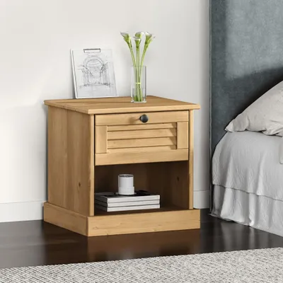Obrázok produktu pre vidaXL Nočný stolík VIGO 42x35x42 cm z masívneho borovicového dreva