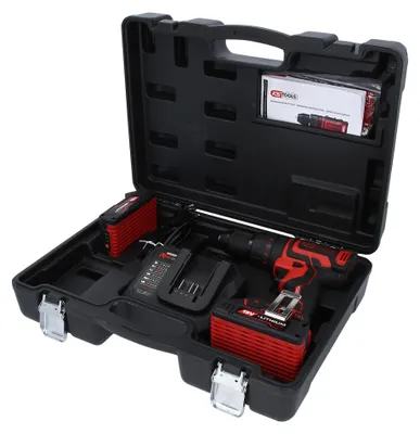 Image de KS TOOLS eMONSTER Kit de perceuses-visseuses à percussion sans fil Brushless 4 pièces - 515.6300