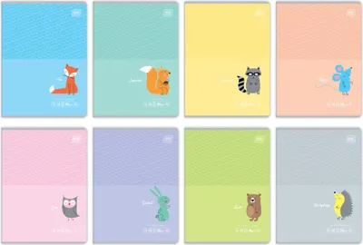 Immagine prodotto di Quaderno A5 16 fogli 90g/m² BeBe Kids colori pastello 5902277255549