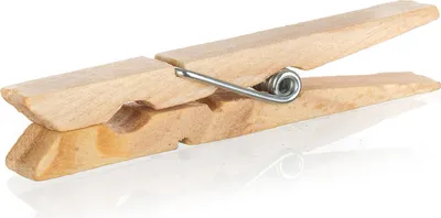 Produktbild von BRILLANZ Set hölzern Heringe für Wäsche WIRTSCHAFT, 24 St.