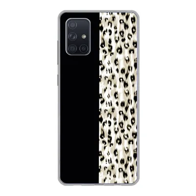 Produktbild von MuchoWow® Handyhülle Schutzhülle Hülle für Samsung Galaxy A51 5G Pantherdruck - Pelz - Tier Silikon Softcase Handy Hülle - Abbildung