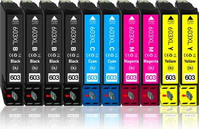 Produktbild von 603xl Patronen ersatz für Epson 603 xl Tintenpatronen XP-2105 XP-3105 XP-4105 XP-4155 WF-2845 WF-2850 WF-2870
