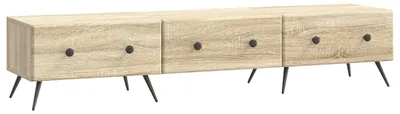 Obrázek produktu pro vidaXL TV skříňka Sonoma dub 147 x 34,5 x 30 cm dřevotřísková deska
