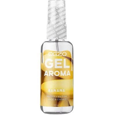 Produktbild von EGZO Aroma Gel Banana Water-Based Aromatic Lubricant with Banana Flavor for Delicious Oral Sex 50ml
