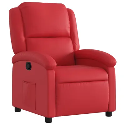 Produktbild von vidaXL Relaxsessel Rot Kunstleder