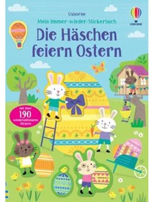 Image de Mein Immer-wieder-Stickerbuch: Die Häschen feiern Ostern