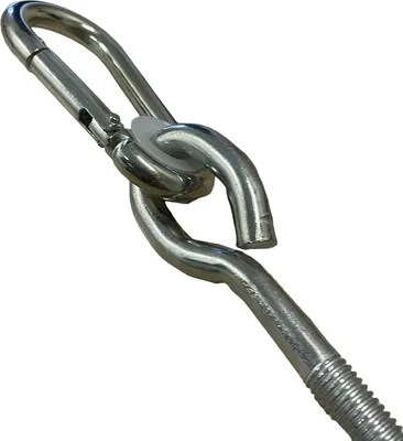 Produktbild von BKshop | Deckenhaken MHA Typ A M12 150 - Edelstahl - Schwerlast - für sichere Schaukelaufhängung