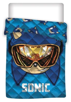 Immagine prodotto di Copriletto Sonic 200x140 cm - Morbida coperta per bambini per letto e divano