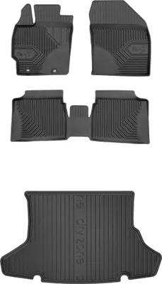 Produktbild von FROGUM Gummimatten Auto Fußmatten + Kofferraummatte für Toyota Prius III 2009-15