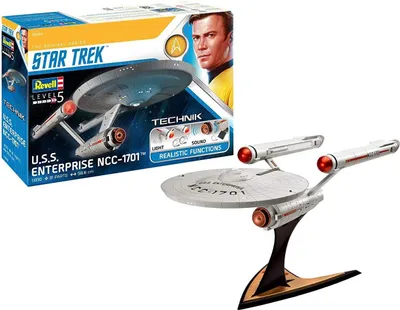 Produktbild von Revell 00454 1:600 USS Enterprise NCC-1701- Technik Star Trek
