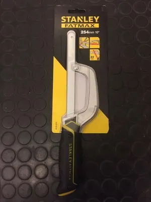 Zdjęcie produktu dla Stanley 0-15-211, Hacksaw, Plastik, Czarny, Żółty, Czarny, Żółty, 1 szt., 25 cm
