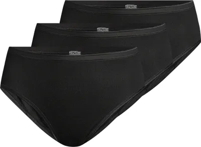 Produktbild von Speidel 3er Pack Nadine Hüftslip Feminines Design in Feinripp-Qualität, Glanzstreifen an Bund und Bein, Mittelhohe Slipform ohne Seitennähte