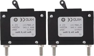 Image de Interrupteur 230 V avec fonction de réinitialisation manuelle pour générateurs à essence