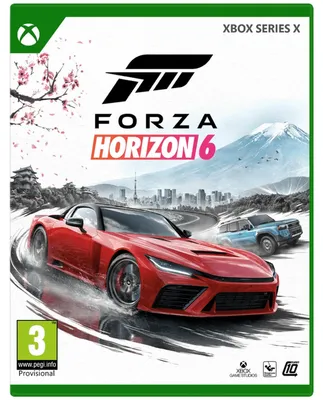 Produktbild von Forza Horizon 6 Standard Edition für Xbox Series X – Open-World-Rennspiel mit über 550 Fahrzeugen, dynamischem Wetter und Japan als Spielwelt