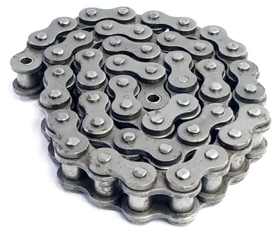 Obrázok produktu pre Reťaz na rolby 60H-1 (12Ah-1), zosilnená, dĺžka 100 cm (1 meter) + spojovací článok – Ozd