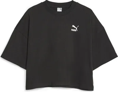 Produktbild von Puma Select Classics Oversized T Kurzarm-t-shirt Schwarz S Damen Schwarz S