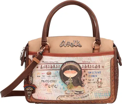 Produktbild von Anekke Umhängetasche Handtasche Menire Bowling Bag Multicolor mehrfarbig
