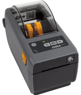 Produktbild von ZD411 (dunkelgrau, 203 dpi, Thermodirektdruck, Bluetooth (BLE), RTC, LAN)