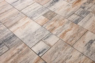 Produktbild von Beton Terrassenplatte iStone Modern Plus muschelkalk Mehrformat Stärke 5 cm