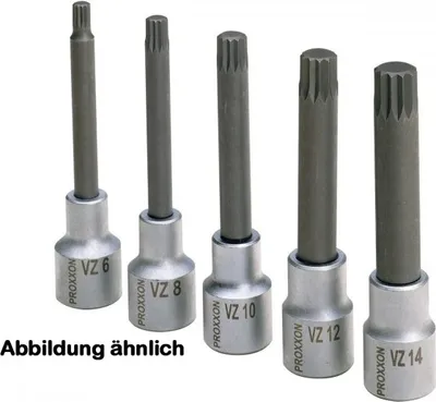 Produktbild von Proxxon Vielzahn-Einsatz 1/2'' VZ14 100mm lang