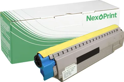 Produktbild von NexoPrint 43487709 Yellow Toner kompatibel mit C8800N 6500 Seiten