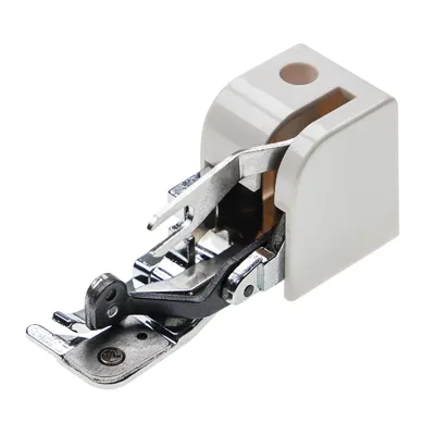 Produktbild von vhbw Side Cutter Nähfuß für Nähmaschinen mit 5 mm Stichbreite - Nähfuß, Edelstahl