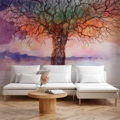 Produktbild von Vlies Fototapete - Colorful nature stories 200x140 cm Landschaften b-C-10027-a-a