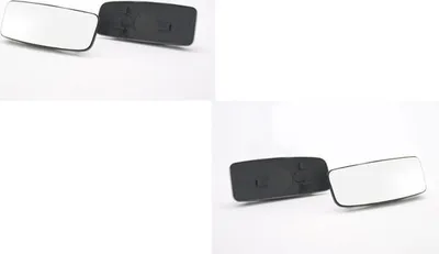 Image de Ensemble de rétroviseurs intérieurs, bas gauche et bas droit, compatible avec VW Crafter 2E de 04/06 à aujourd'hui, avec support A0028111933 2E1857587A 0028111933. Marque : Johns