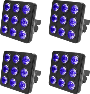 Produktbild von Par-Licht, RGBW-LEDs, Fernbedienung, schwarz, EU-Stecker