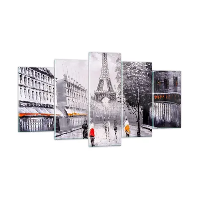Produktbild von Bilder auf glas - Architektur Paris Eiffle Frankreich - 160x85cm - Glasbilder - Wandbilder - Kunstdruck - Wanddekoration aus Glas - Glas Bilder - Wandbild auf Glas - GEA160x85-2961