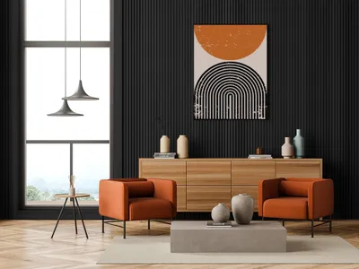 Produktbild von Akustikpaneele AURA Balance Black Oak