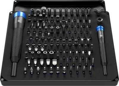 Produktbild von iFixit EU145392, Stahl, 12-Kerben-Flansch, Flach, Hex (metrisch), JIS B 1012, Mutterndreher, Pentalobe, Phillips,..., PH 0, PH 00, PH 000, PH 1, PH 2, PH 3, PZ 0, PZ 1, PZ 2, PZ 3, 1,1.5,2,2.5,3,3.5,4,5,6,7,8 mm, T2, T3, T4, T5