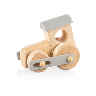 Produktbild von ZOPA Holzspielzeug Spielzeugmaschine Grau