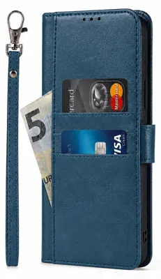 Imagen del producto de Funda para billetera, compatible con Motorola Moto G37 / G37 Power / G47, color verde oscuro