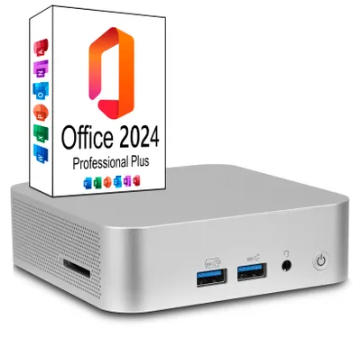 Image de Ank-IX Ryzen 7 Mini PC   | 16Go DDR5 RAM | 1To NVMe SSD | Windows 11 | AMD Ryzen 7 - 6800 | WiFi & Bluetooth | MS Office 2024