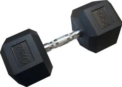 Obrázek produktu pro Jednoruční šestihranná HEX činka 25 kg pogumovaná