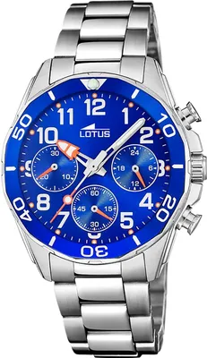 Kwartsuurwerk Heren Horloge Lotus Watch Communion 18665-2 - Relojes De Moda 5 ATM Waterdicht Uurwerk