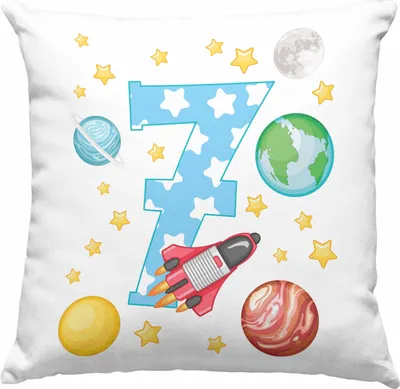 Produktbild von Trendation - 7. Geburtstag Deko-Kissen mit Füllung 40x40 Geschenk Becher Siebter Bday Geschenkidee 7 Jahre Alt Junge Mädchen KakaoDeko-Kissen mit Füllung 40x40 (Grün)