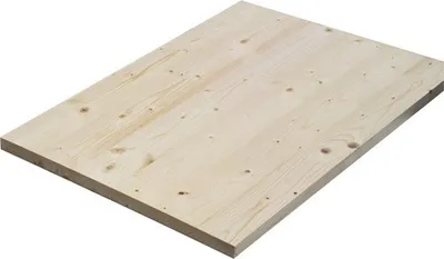 Produktbild von Leimholzplatte Fichte A/B 1200 x 250 x 18 mm