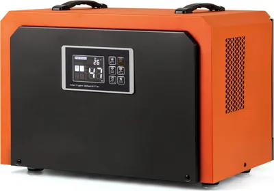 Produktbild von GOPLUS Luftentfeuchter 60 L/Tag, Industrie Trocknungsgerät mit Ablaufschlauch, LED Display & 24H Timer, Bautrockner kommerziell für Fabriken, Orange