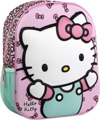 Produktbild von Kinder Rucksack 3D Hello Kitty Bunt Unisize Sanrio