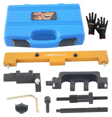 Imagen del producto de Kit de herramientas para la sincronización del motor, compatible con BMW E87, E46, E90, Z4, modelos N42, N46, motores de 2.0L, para árboles de levas