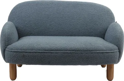 Produktbild von VIPACK - Kindersofa, Bezug Bouclè Blau