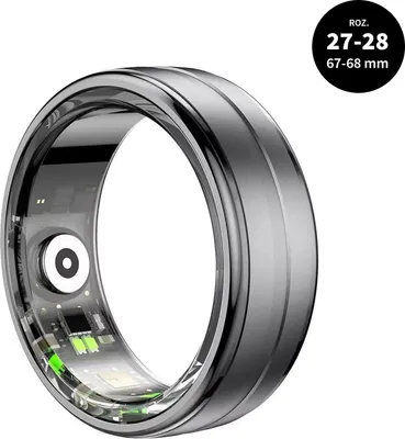 Image de Smartring Rubicon R06 Noir S12, taille 27-28