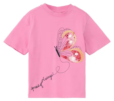 Produktbild von s.Oliver Kinder Kurzarm-T-Shirt mit Wendepailletten in verschiedenen Größen